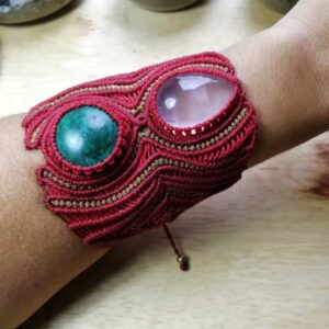 bracelete de macrame