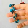 Pulseira Macramê Pedra Apatita - Imagem 4